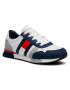 Tommy Hilfiger Sneakers Low Cut Lace-Up Sneaker T3B4-31092-0732 S Alb - Pled.ro