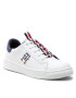 Tommy Hilfiger Sneakers Low Cut Lace-Up Sneaker T3B9-32466-1355 S Alb - Pled.ro