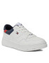 Tommy Hilfiger Sneakers Low Cut Lace-Up Sneaker T3X9-33367-1355 S Alb - Pled.ro