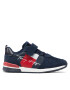 Tommy Hilfiger Sneakers Low Cut Lace-Up Velcro Sneaker T1B4-32234-1040 S Bleumarin - Pled.ro