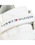 Tommy Hilfiger Sneakers Low Cut Velcro Sneaker T3B4-30719-0193 S Alb - Pled.ro