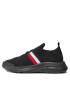 Tommy Hilfiger Sneakers Modern Runner Knit Stripes Ess FM0FM04798 Negru - Pled.ro