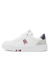 Tommy Hilfiger Sneakers Monogram Low Cut Lace-Up Sneaker T3X9-32857-1355 S Alb - Pled.ro