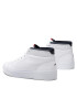 Tommy Hilfiger Sneakers Prep Vulc High Leather FM0FM04172 Alb - Pled.ro