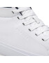 Tommy Hilfiger Sneakers Prep Vulc High Leather FM0FM04172 Alb - Pled.ro