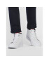 Tommy Hilfiger Sneakers Prep Vulc High Leather FM0FM04172 Alb - Pled.ro