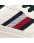 Tommy Hilfiger Sneakers Retro Court Cupsole Stripes Lea FM0FM04316 Alb - Pled.ro