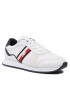 Tommy Hilfiger Sneakers Runner Evo Leather FM0FM04714 Alb - Pled.ro