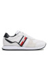 Tommy Hilfiger Sneakers Runner Evo Leather FM0FM04714 Alb - Pled.ro