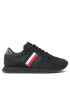 Tommy Hilfiger Sneakers Runner Evo Mix FM0FM04699 Negru - Pled.ro