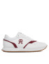 Tommy Hilfiger Sneakers Runner Evo Mix Lth Mix FM0FM04887 Alb - Pled.ro