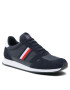 Tommy Hilfiger Sneakers Runner Lo Vintage Mix FM0FM03431 Bleumarin - Pled.ro