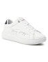 Tommy Hilfiger Sneakers Signature Tommy Leather Cupsole FW0FW05219 Alb - Pled.ro