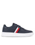 Tommy Hilfiger Sneakers Supercup Leather Stripes FM0FM04824 Bleumarin - Pled.ro