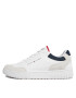 Tommy Hilfiger Sneakers Th Basket Core Lth Mix Ess FM0FM05058 Alb - Pled.ro