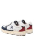 Tommy Hilfiger Sneakers Th Basket Street Mix FM0FM04728 Alb - Pled.ro