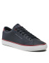 Tommy Hilfiger Sneakers Th Hi Vulc Core Low Leather FM0FM04731 Bleumarin - Pled.ro