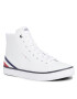 Tommy Hilfiger Sneakers Th Hi Vulc Core Lth FM0FM04816 Alb - Pled.ro