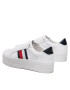 Tommy Hilfiger Sneakers Th Webbing Flatform Cupsole FW0FW06731 Alb - Pled.ro