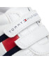 Tommy Hilfiger Sneakers Velcro Shoe T0B4-30191-0271 Alb - Pled.ro