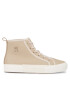 Tommy Hilfiger Sneakers Vulc Th Leather Sneaker Hi FW0FW07550 Bej - Pled.ro