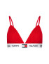 Tommy Hilfiger Sutien Bralette Padded Triangle Bra UW0UW02243 Roșu - Pled.ro