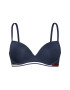 Tommy Hilfiger Sutien cu armătură Modern UW0UW01594 Bleumarin - Pled.ro