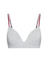 Tommy Hilfiger Sutien fără armătură Lighty Lined UW0UW02413 Gri - Pled.ro