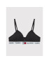 Tommy Hilfiger Sutien Padded Triangle UG0UG00428 Negru - Pled.ro