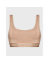 Tommy Hilfiger Sutien top Unlined UW0UW03804 Bej - Pled.ro