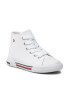 Tommy Hilfiger Teniși Hight Top Lace-Up Lace Sneaker T3X4-32060-0890 M Alb - Pled.ro