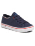 Tommy Hilfiger Teniși Low Cut Lace-Up Sneaker T3B4-30694-0034 S Bleumarin - Pled.ro