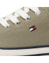 Tommy Hilfiger Teniși Low Cut Lace-Up Sneaker T3X4-32207-0890 M Verde - Pled.ro