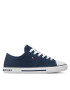 Tommy Hilfiger Teniși Low Cut Lace-Up Sneaker T3X4-32207-0890 S Bleumarin - Pled.ro