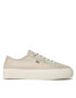 Tommy Hilfiger Teniși Essential Vulc Canvas Sneaker FW0FW07459 Bej - Pled.ro