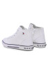 Tommy Hilfiger Teniși High Top Lace-Up Sneaker T3X4-32209-0890 M Alb - Pled.ro