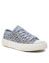 Tommy Hilfiger Teniși Logo All Over Low Cut Lace-Up Sneaker T3A9-32675-0034 S Bleumarin - Pled.ro