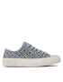 Tommy Hilfiger Teniși Logo All Over Low Cut Lace-Up Sneaker T3A9-32675-0034 S Bleumarin - Pled.ro