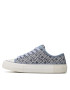 Tommy Hilfiger Teniși Logo All Over Low Cut Lace-Up Sneaker T3A9-32675-0034 S Bleumarin - Pled.ro