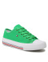 Tommy Hilfiger Teniși Low Cut Lace-Up Sneaker T3A9-32677-0890 Verde - Pled.ro