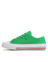 Tommy Hilfiger Teniși Low Cut Lace-Up Sneaker T3A9-32677-0890 Verde - Pled.ro