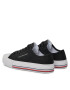 Tommy Hilfiger Teniși Low Cut Lace-Up Sneaker T3A9-33185-1687 S Negru - Pled.ro