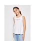 Tommy Hilfiger Top Graphic KG0KG05910 D Alb Regular Fit - Pled.ro