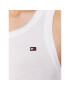 Tommy Hilfiger Top ThxSm WW0WW38987 Alb Slim Fit - Pled.ro