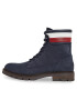 Tommy Hilfiger Trappers Corporate Hilfiger Nubuck Boot FM0FM04801 Albastru - Pled.ro