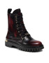 Tommy Hilfiger Trappers Polished Leather Lace Up Boot FW0FW06008 Negru - Pled.ro