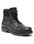 Tommy Hilfiger Trappers Warm Corporate Mix Lace Boot FM0FM03774 Negru - Pled.ro