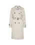 Tommy Hilfiger Trench Db Lyocell Fluid WW0WW30169 Gri Regular Fit - Pled.ro