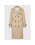 Tommy Hilfiger Trench Tencel WW0WW34068 Bej Regular Fit - Pled.ro