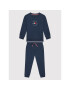 Tommy Hilfiger Trening Baby Heritage Logo KN0KN01371 Bleumarin Regular Fit - Pled.ro